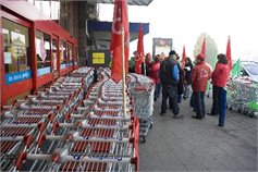 Carrefour en grève